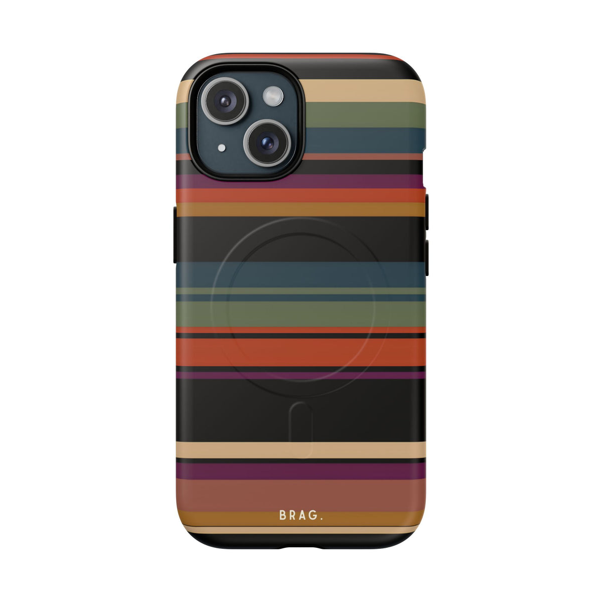 Market Stripe MagSafe Tough Phone Case — Magnetic Protective Cover