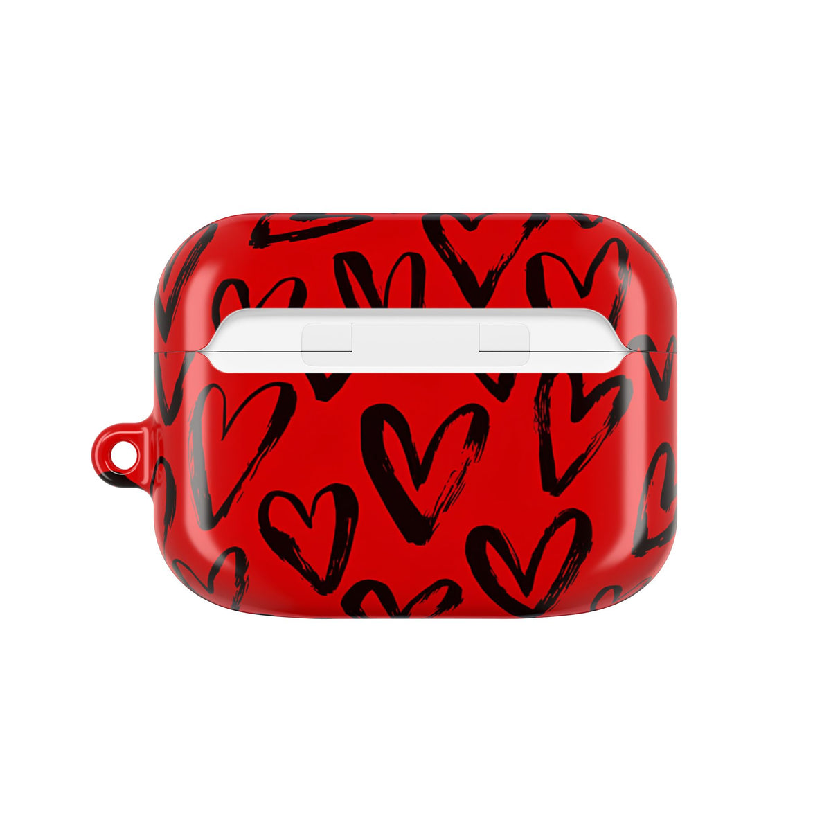 Fire heart AirPod Case – Slim Protective Charging Case