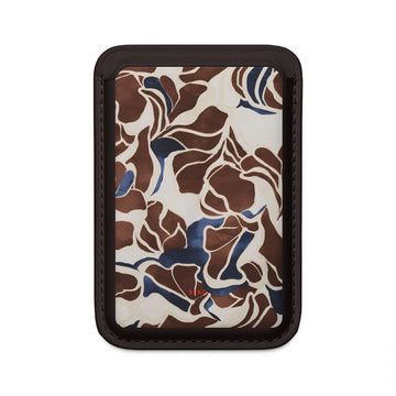 Stone Wave MagSafe Vegan Wallet — Slim Phone Card Holder