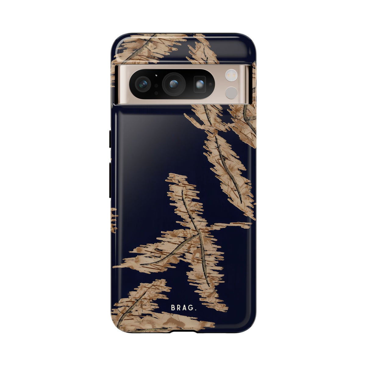 Golden Fern Tough Phone Case – Shockproof Protective iPhone Cover
