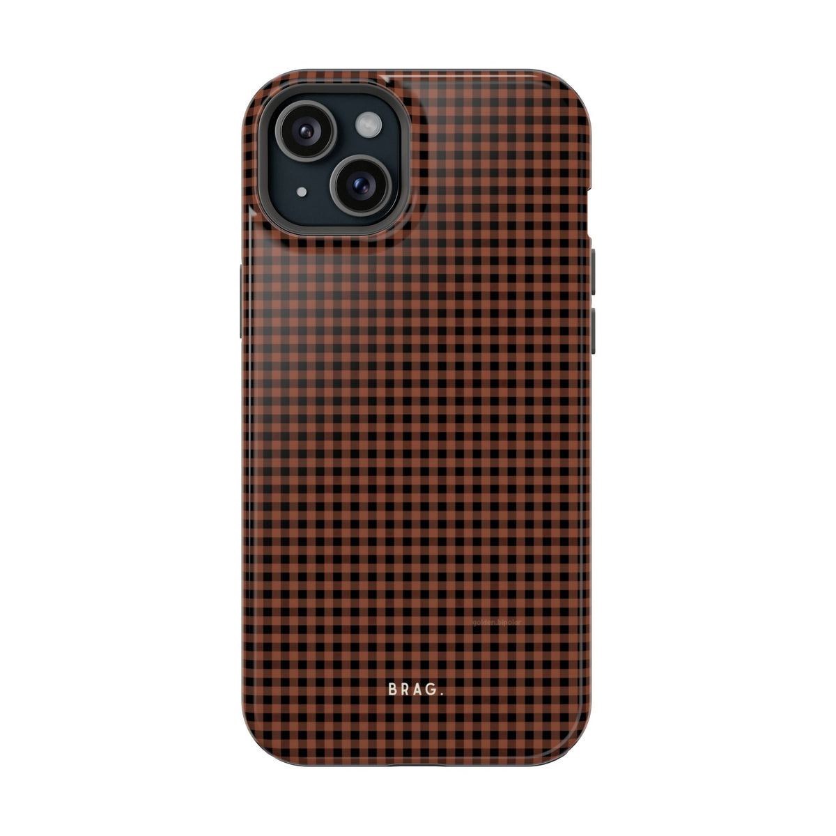 Cafe Check Magnetic Impact-Resistant Phone Case