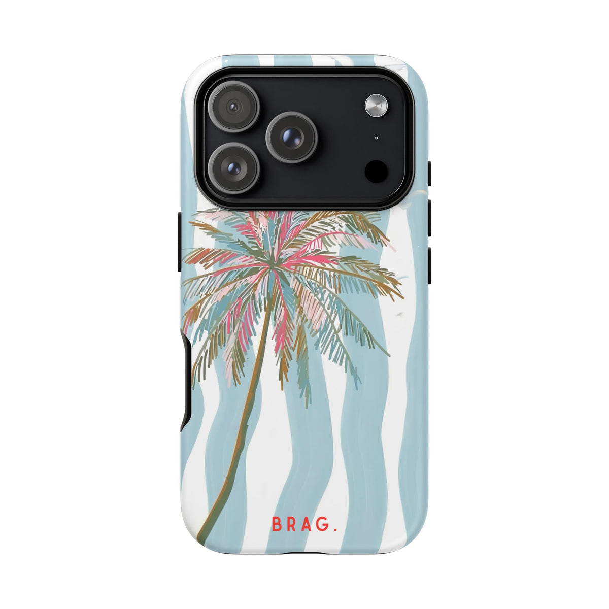 Palm Breeze Tough Phone Case – Shockproof Protective iPhone Cover