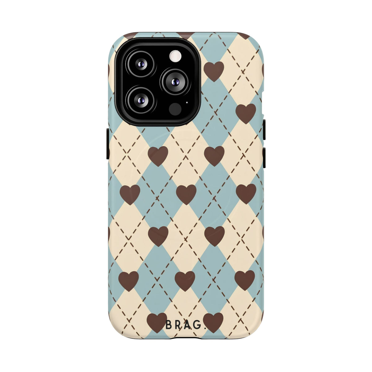 Sweetheart Plaid MagSafe Tough Phone Case — Magnetic Protective Cover
