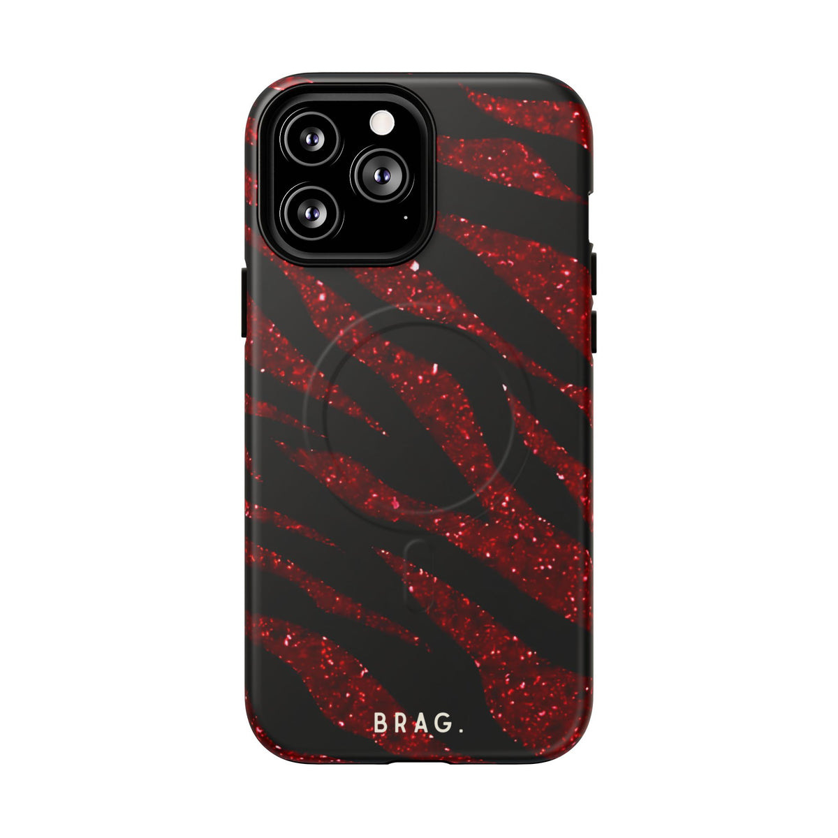 Red Tiger MagSafe Tough Phone Case — Magnetic Protective Cover