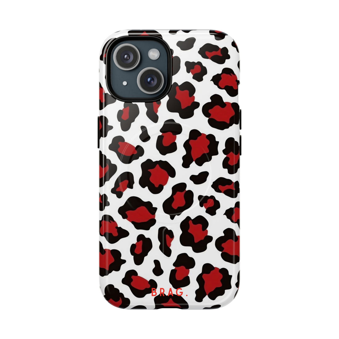 Leopard Kiss MagSafe Tough Phone Case — Magnetic Protective Cover