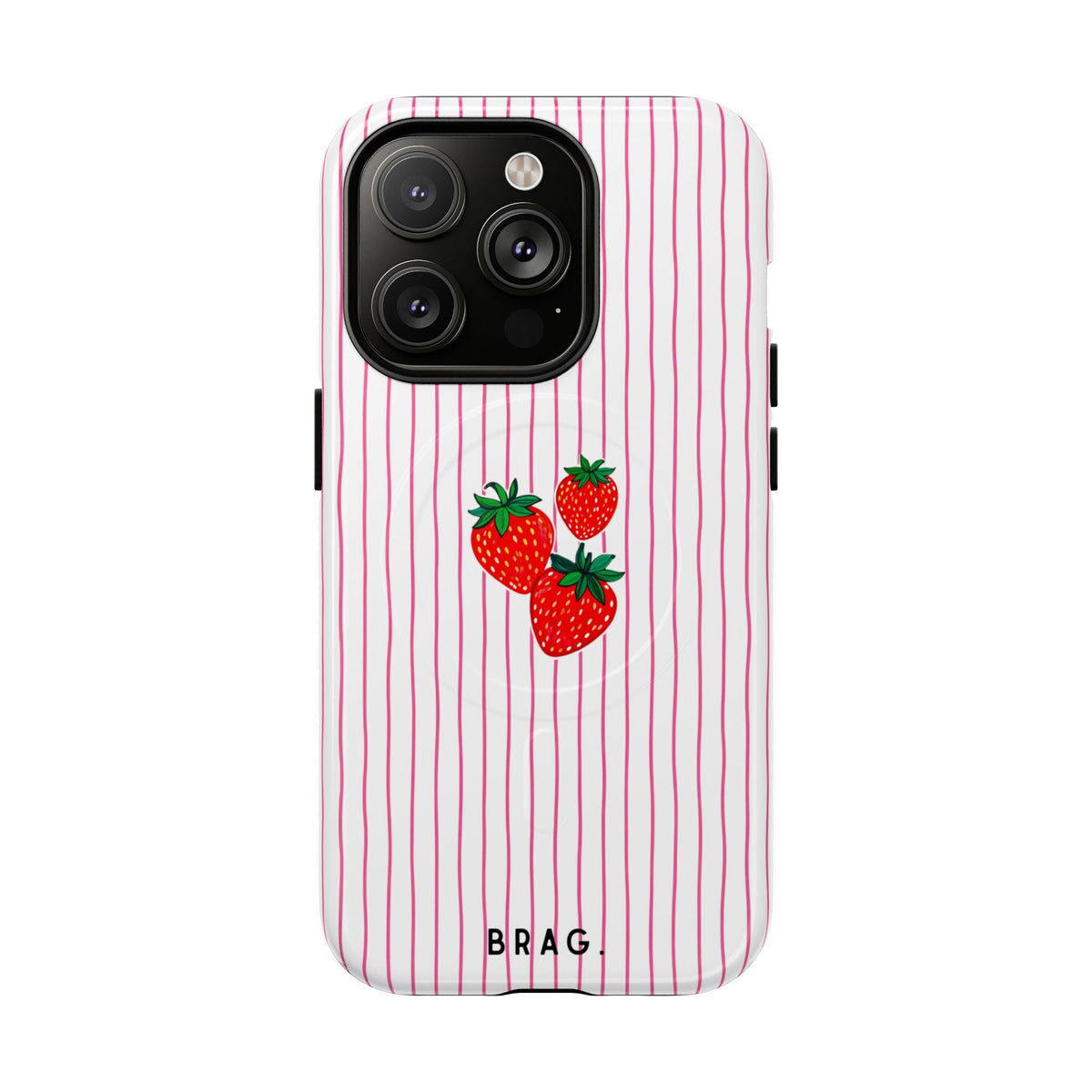 Berry Kiss MagSafe Tough Phone Case — Magnetic Protective Cover