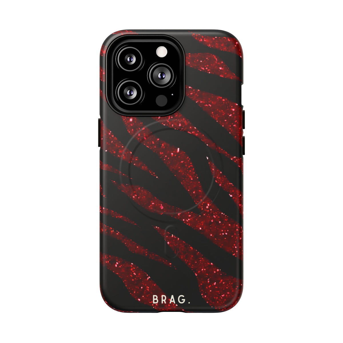 Red Tiger MagSafe Tough Phone Case — Magnetic Protective Cover