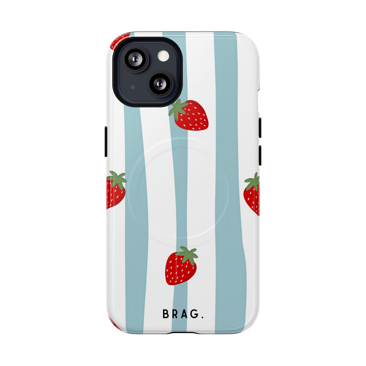 Berry Bloom MagSafe Tough Phone Case — Magnetic Protective Cover