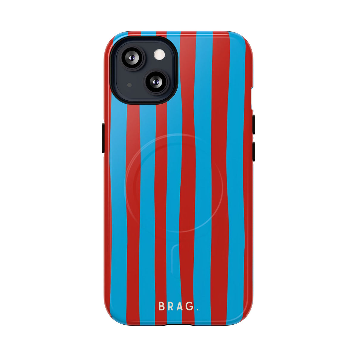Riviera Stripe MagSafe Tough Phone Case — Magnetic Protective Cover