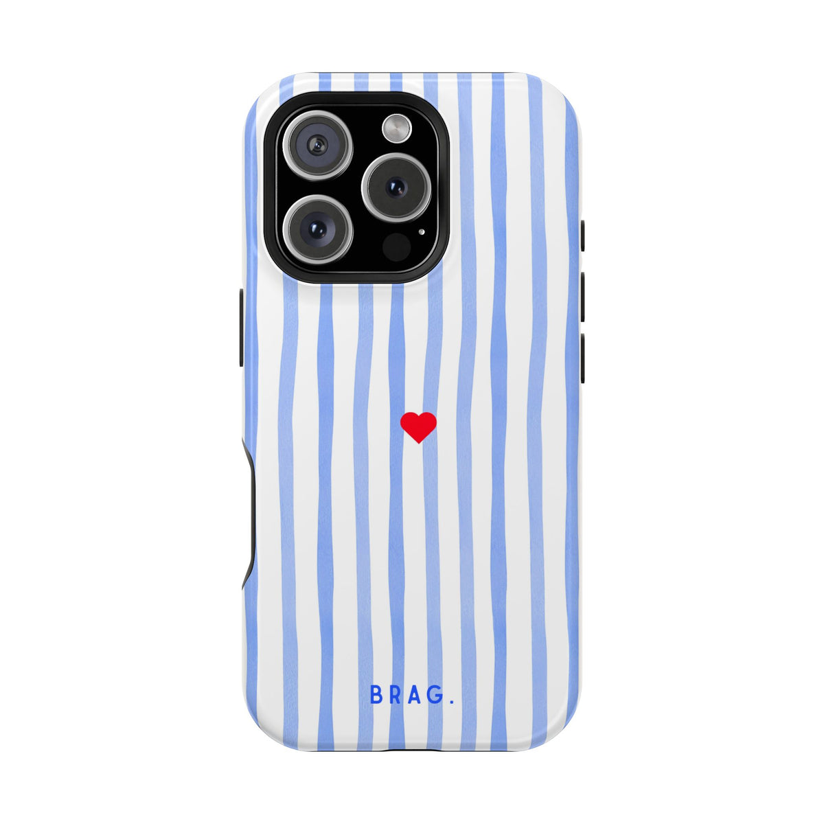 Blue Heart Magnetic Impact-Resistant Phone Case