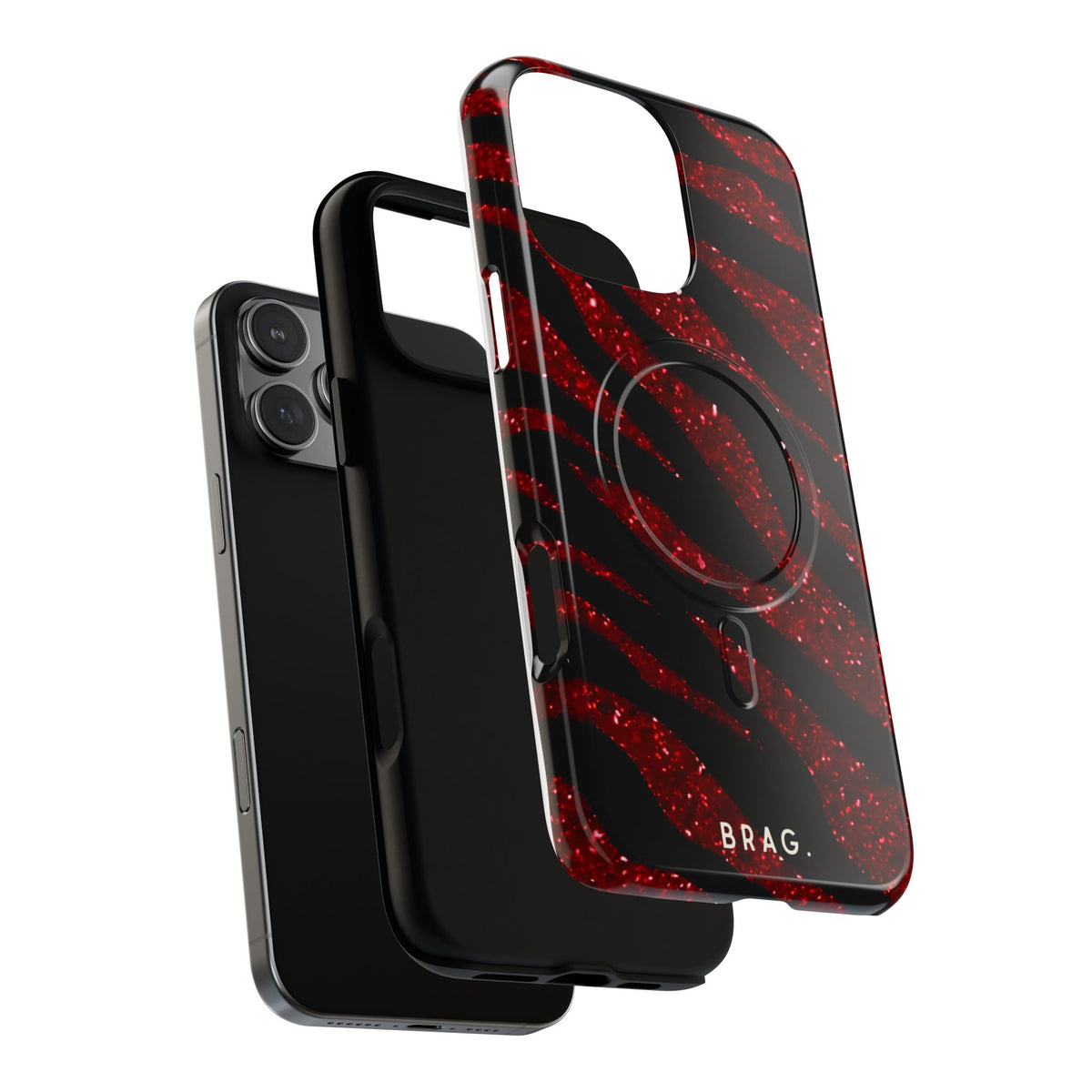 Red Tiger MagSafe Tough Phone Case — Magnetic Protective Cover