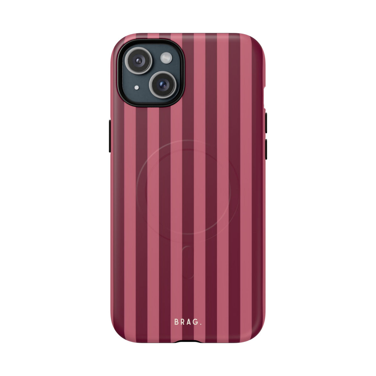 Hot Pink MagSafe Tough Phone Case — Magnetic Protective Cover