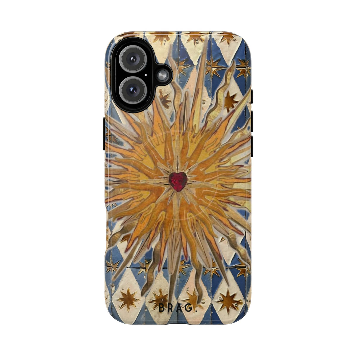 Fortune Heart MagSafe Tough Phone Case — Magnetic Protective Cover