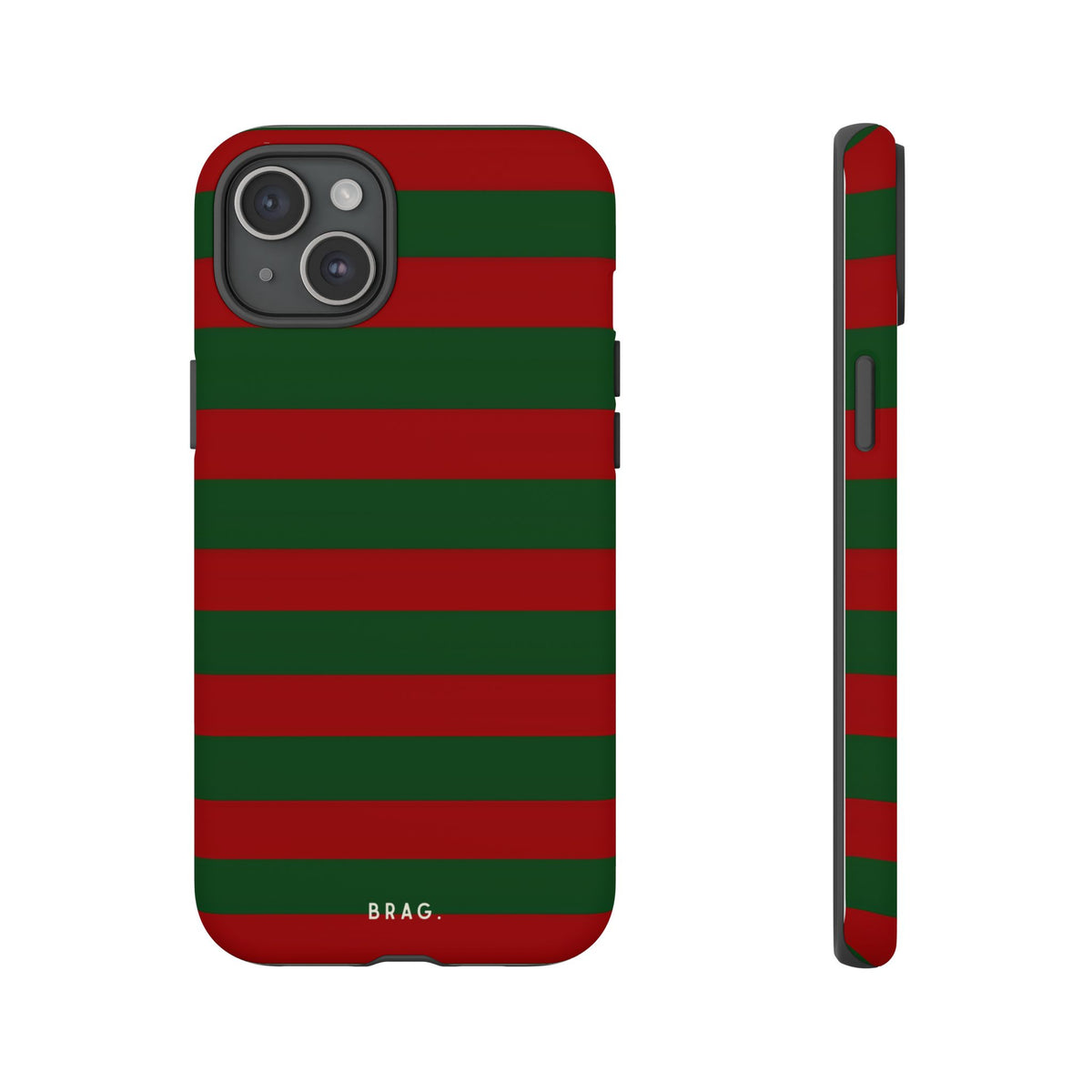 Racing Green Tough Phone Case – Shockproof Protective iPhone Cover