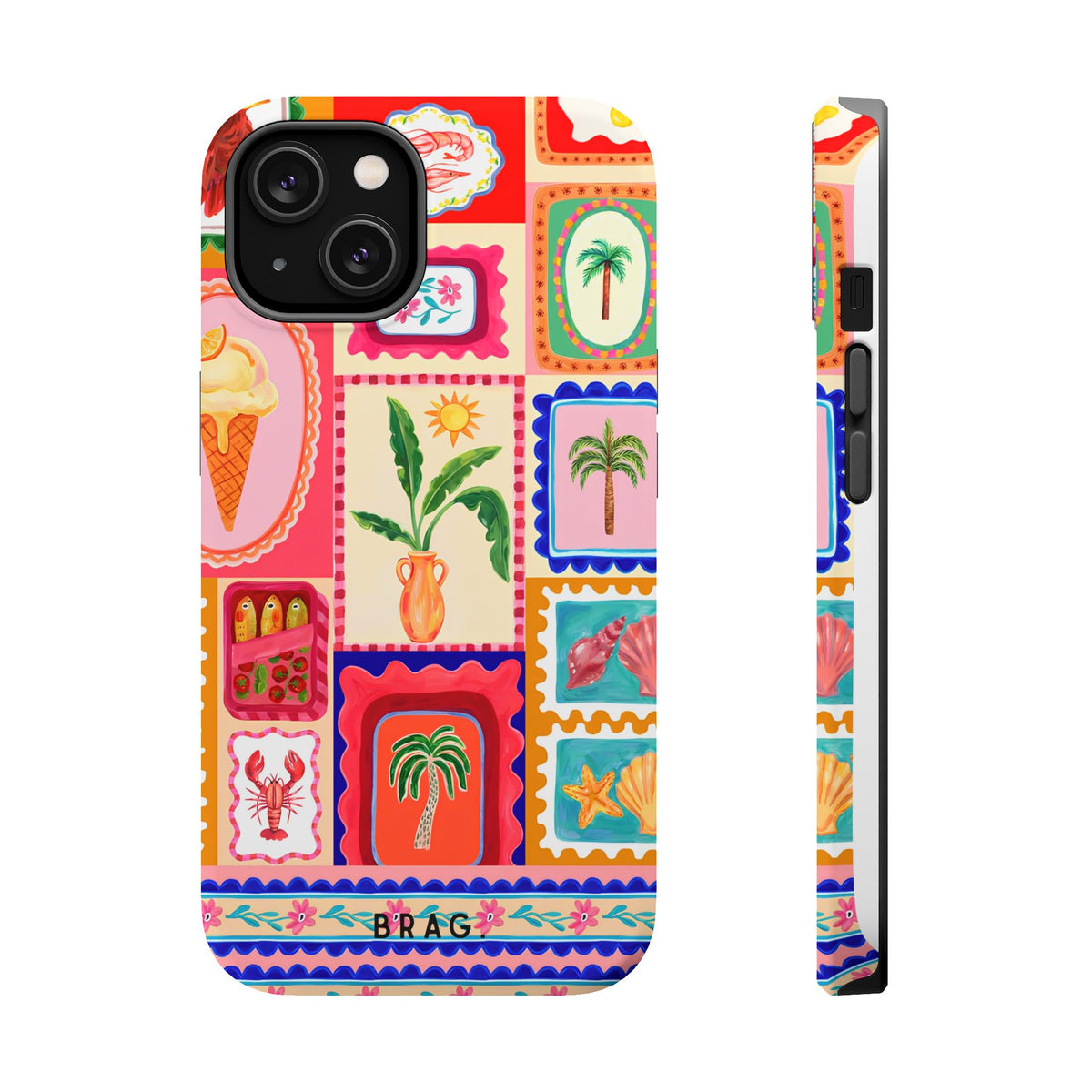 Postcard Magnetic Impact-Resistant Phone Case