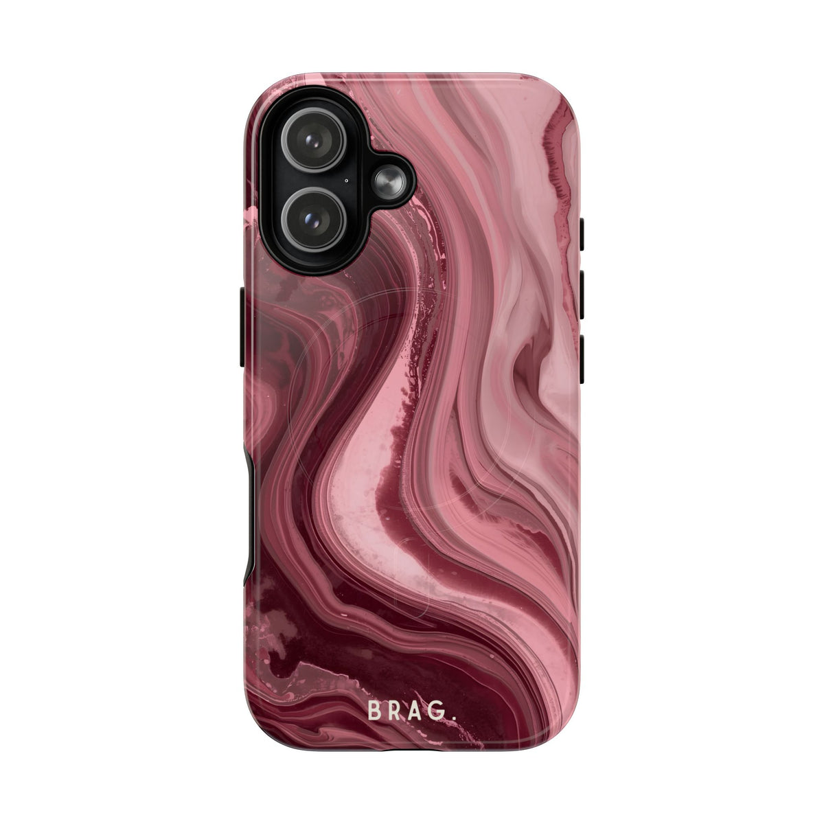 Cherry Smoke MagSafe Tough Phone Case — Magnetic Protective Cover