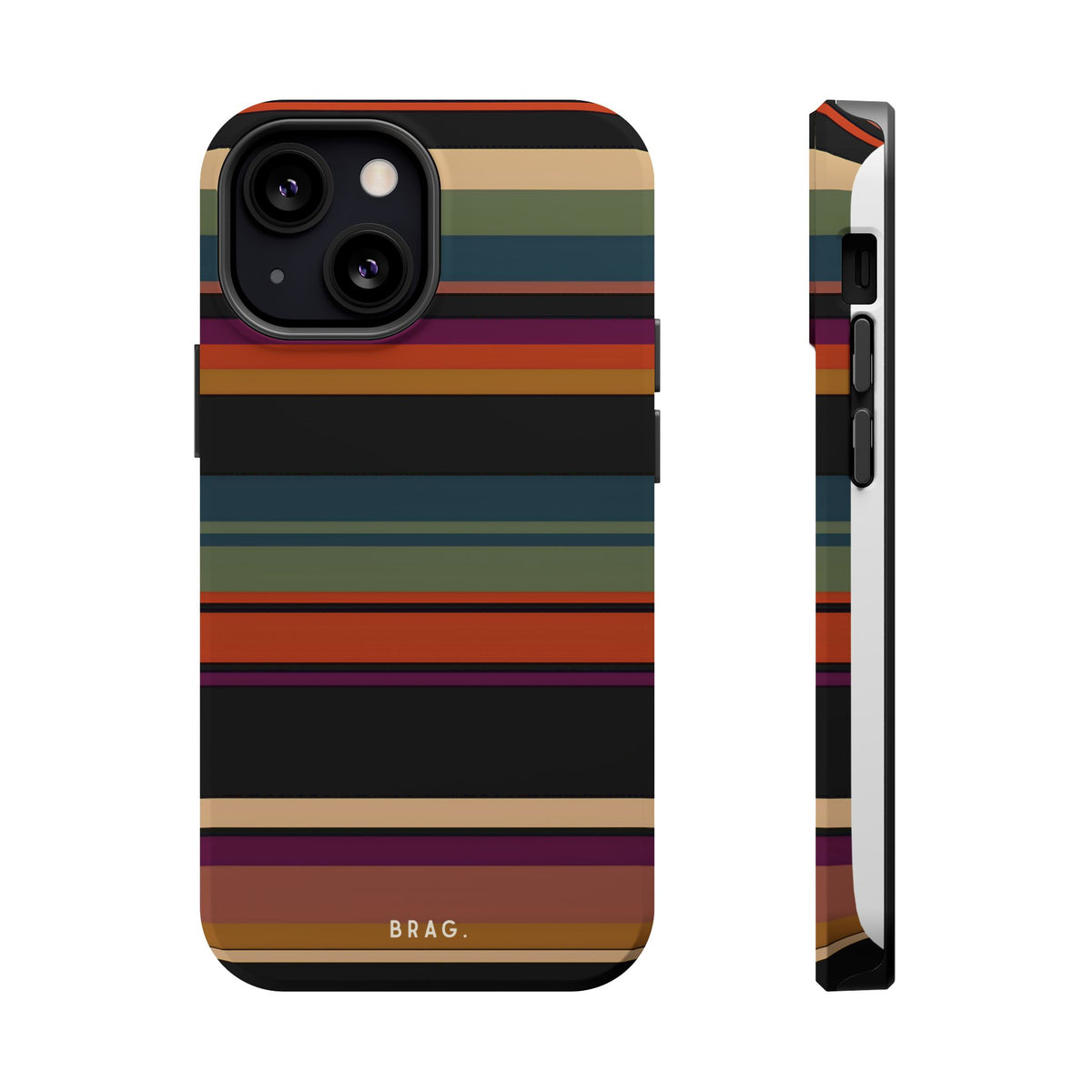 Market Stripe Magnetic Impact-Resistant Phone Case