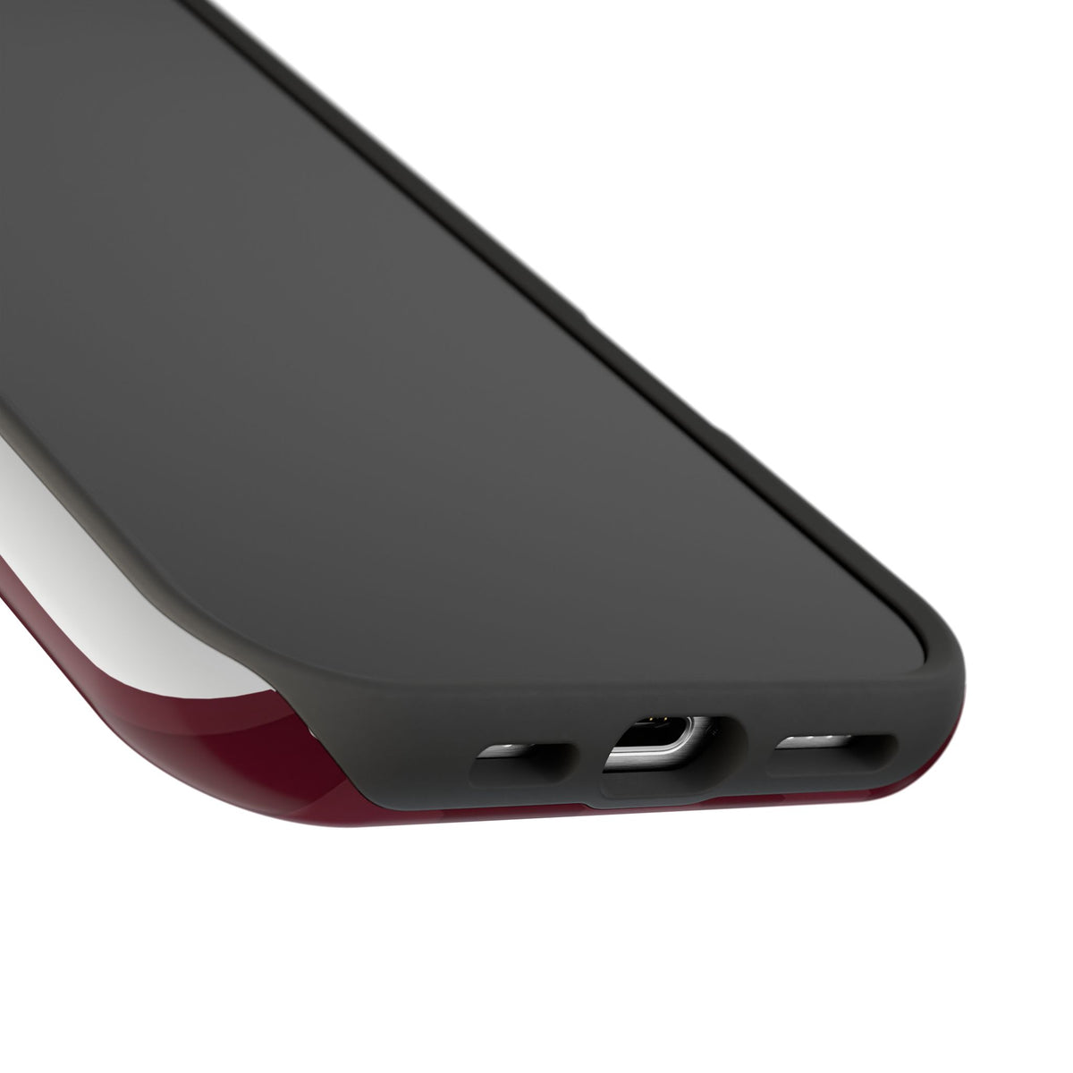 Dark Cherry Magnetic Impact-Resistant Phone Case
