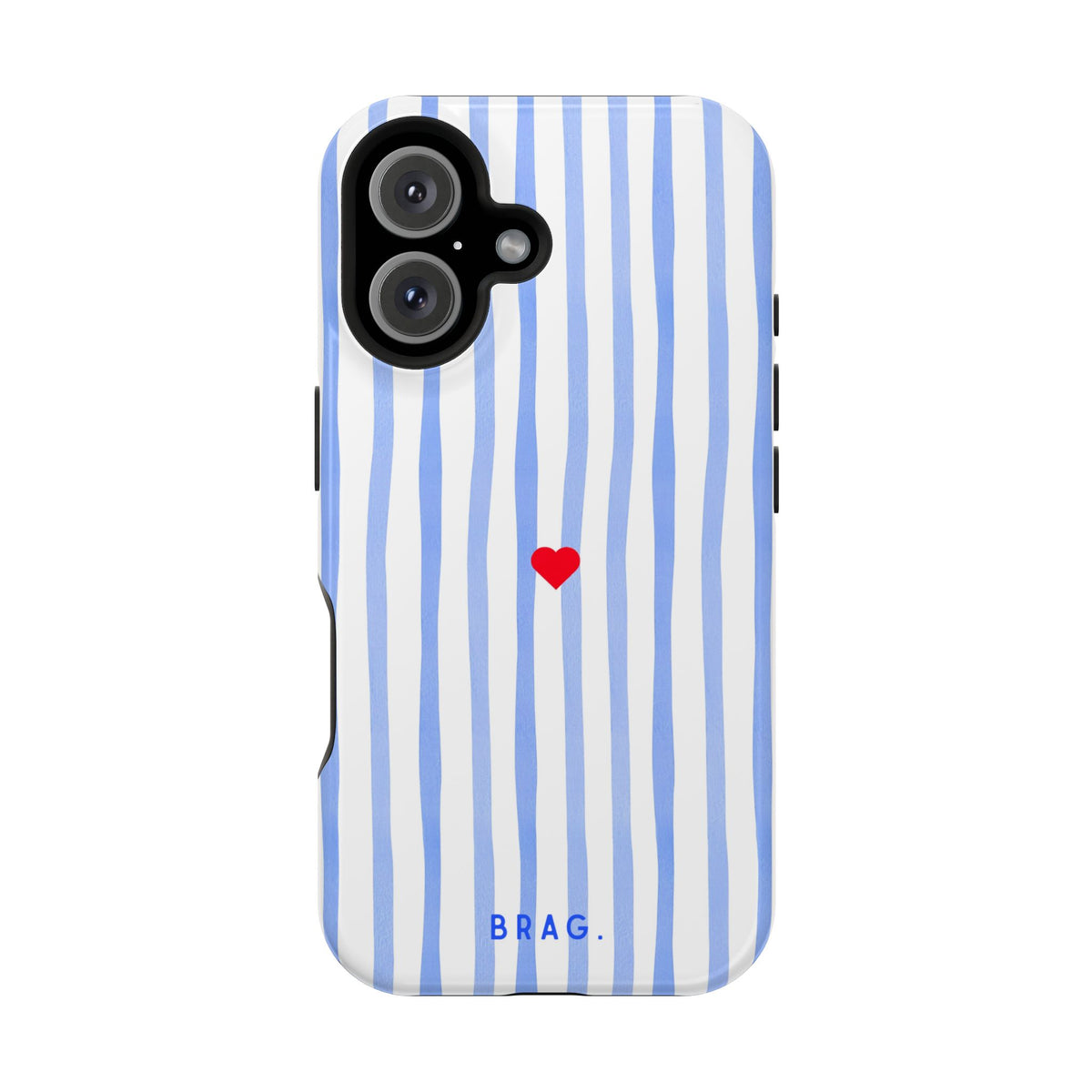 Blue Heart Magnetic Impact-Resistant Phone Case