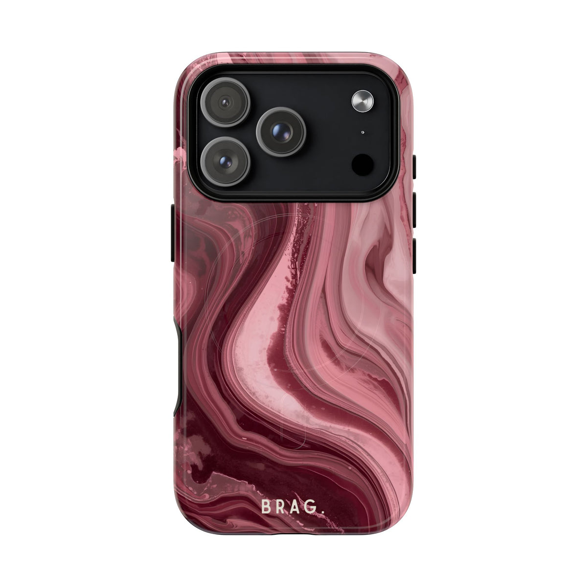 Cherry Smoke MagSafe Tough Phone Case — Magnetic Protective Cover