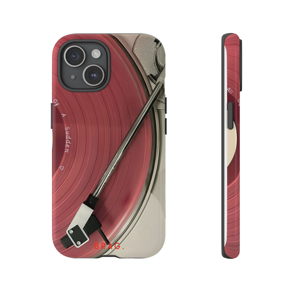 Vinyl Hour Tough Phone Case – Shockproof Protective iPhone Cover