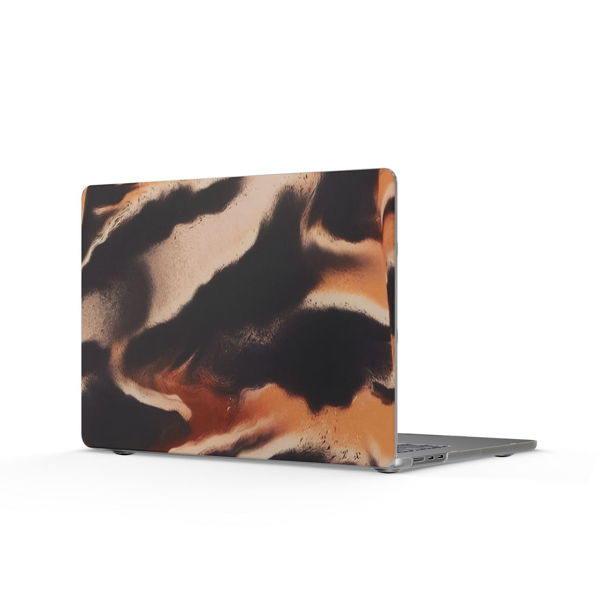 Gold Leaf Matte MacBook Case — Slim Protective Laptop Cover