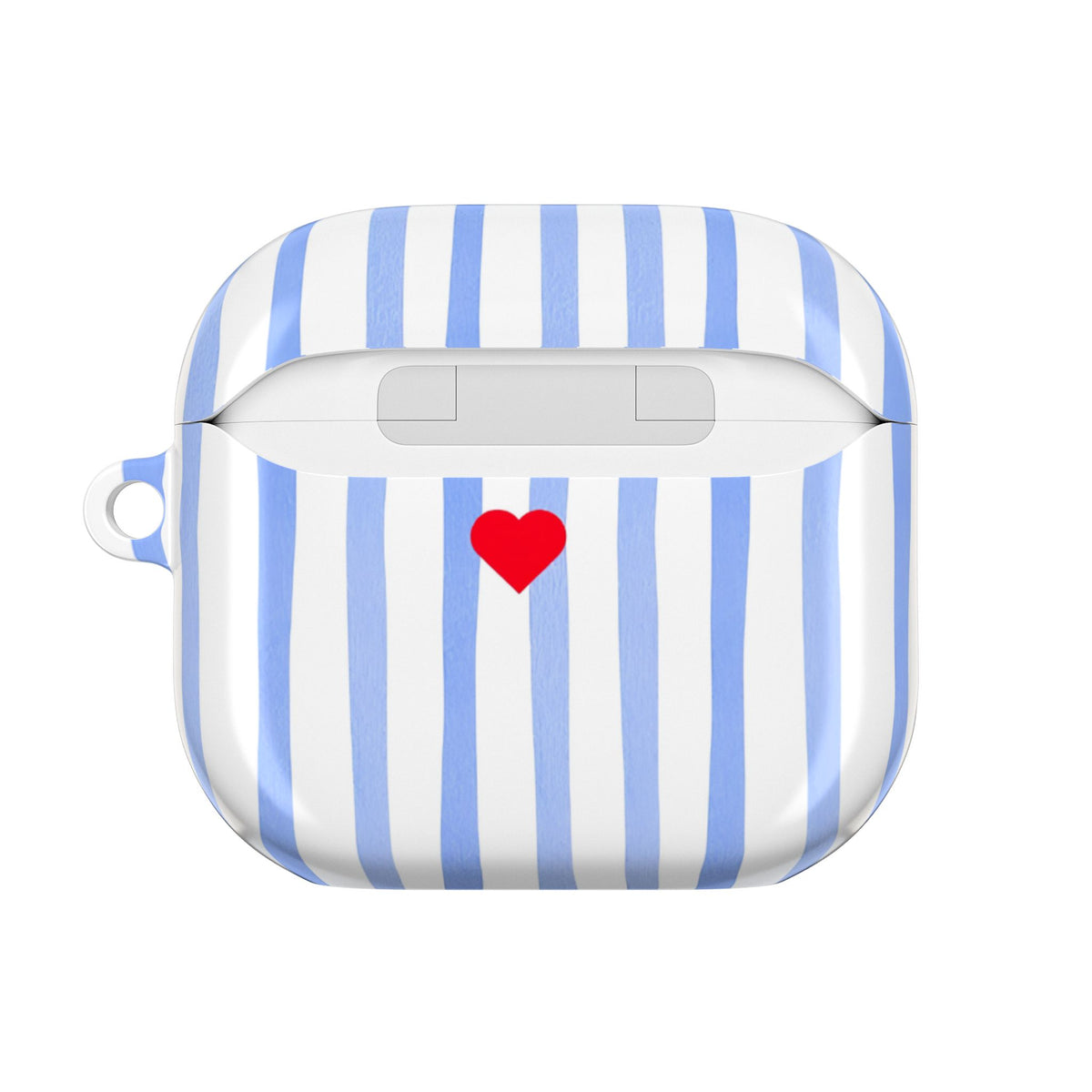 Blue Heart AirPod Case – Slim Protective Charging Case