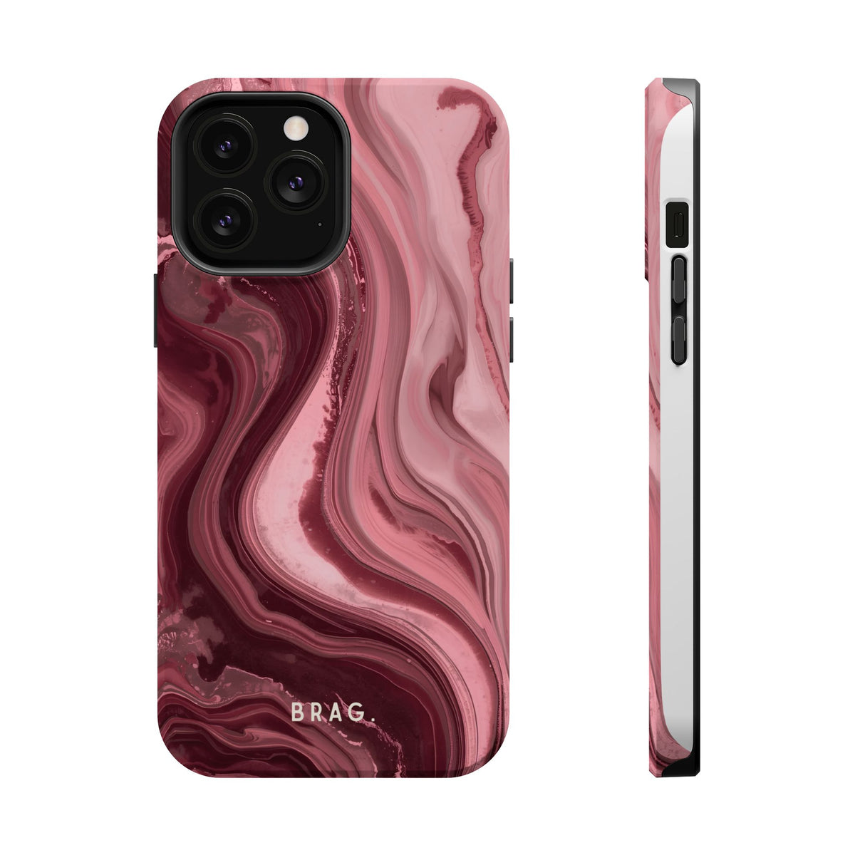 Cherry Smoke Magnetic Impact-Resistant Phone Case