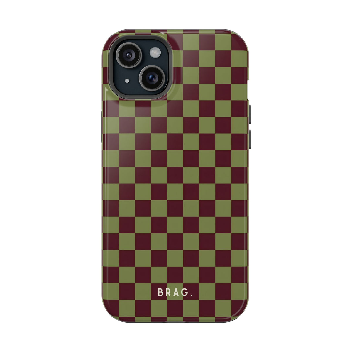 Lucky Check Magnetic Impact-Resistant Phone Case