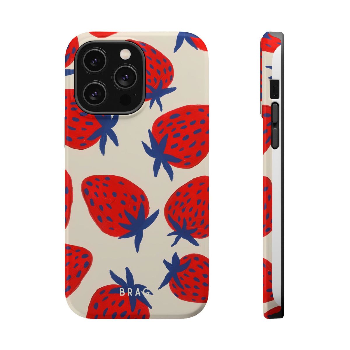 Strawberry Field Magnetic Impact-Resistant Phone Case