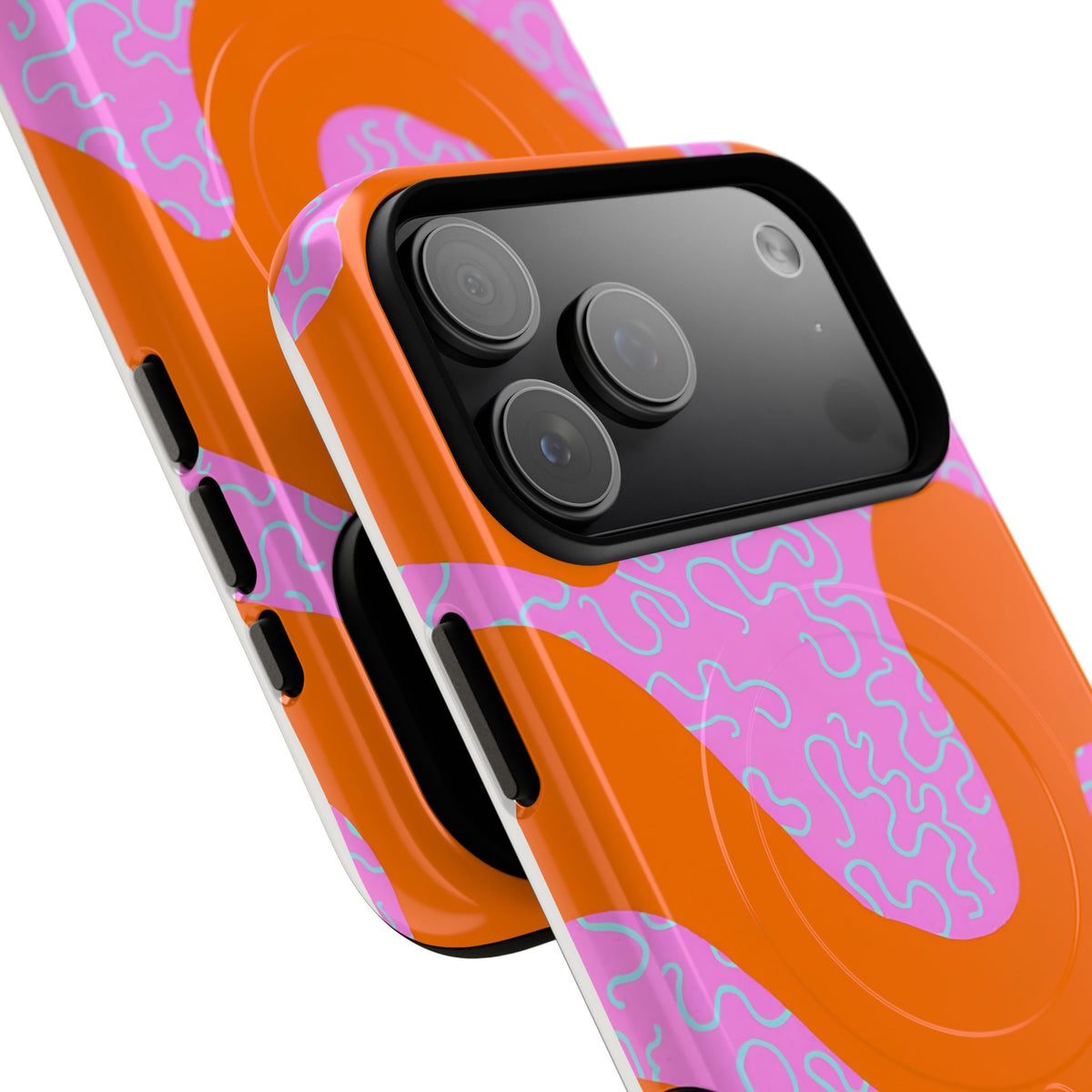 Coral Kiss MagSafe Tough Phone Case — Magnetic Protective Cover
