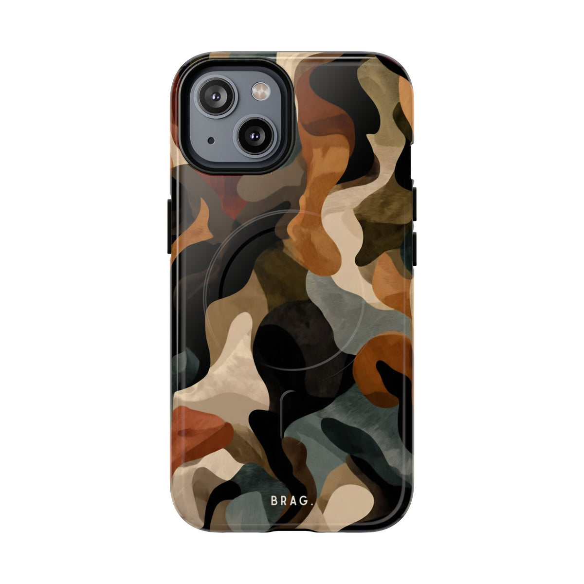 Desert Camo MagSafe Tough Phone Case — Magnetic Protective Cover