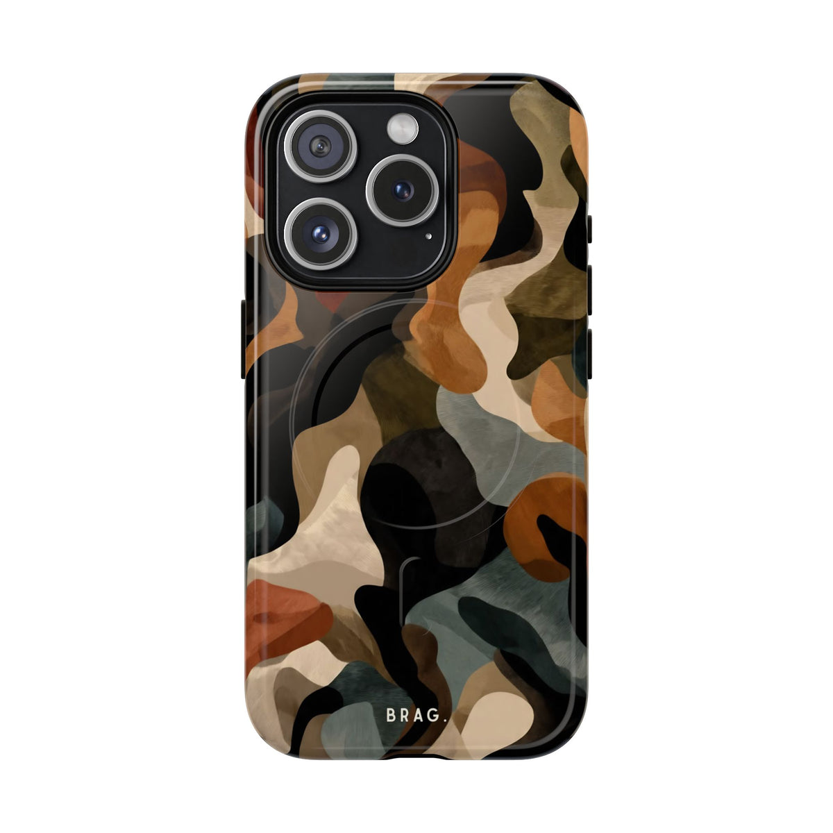 Desert Camo MagSafe Tough Phone Case — Magnetic Protective Cover