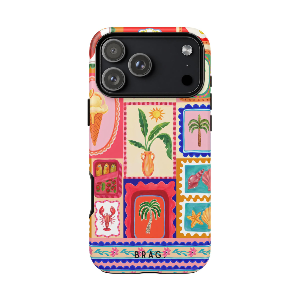 Postcard Tough Phone Case – Shockproof Protective iPhone Cover