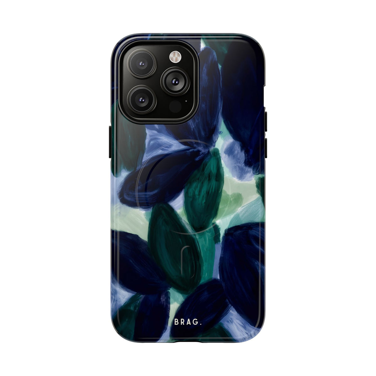 Indigo Garden MagSafe Tough Phone Case — Magnetic Protective Cover