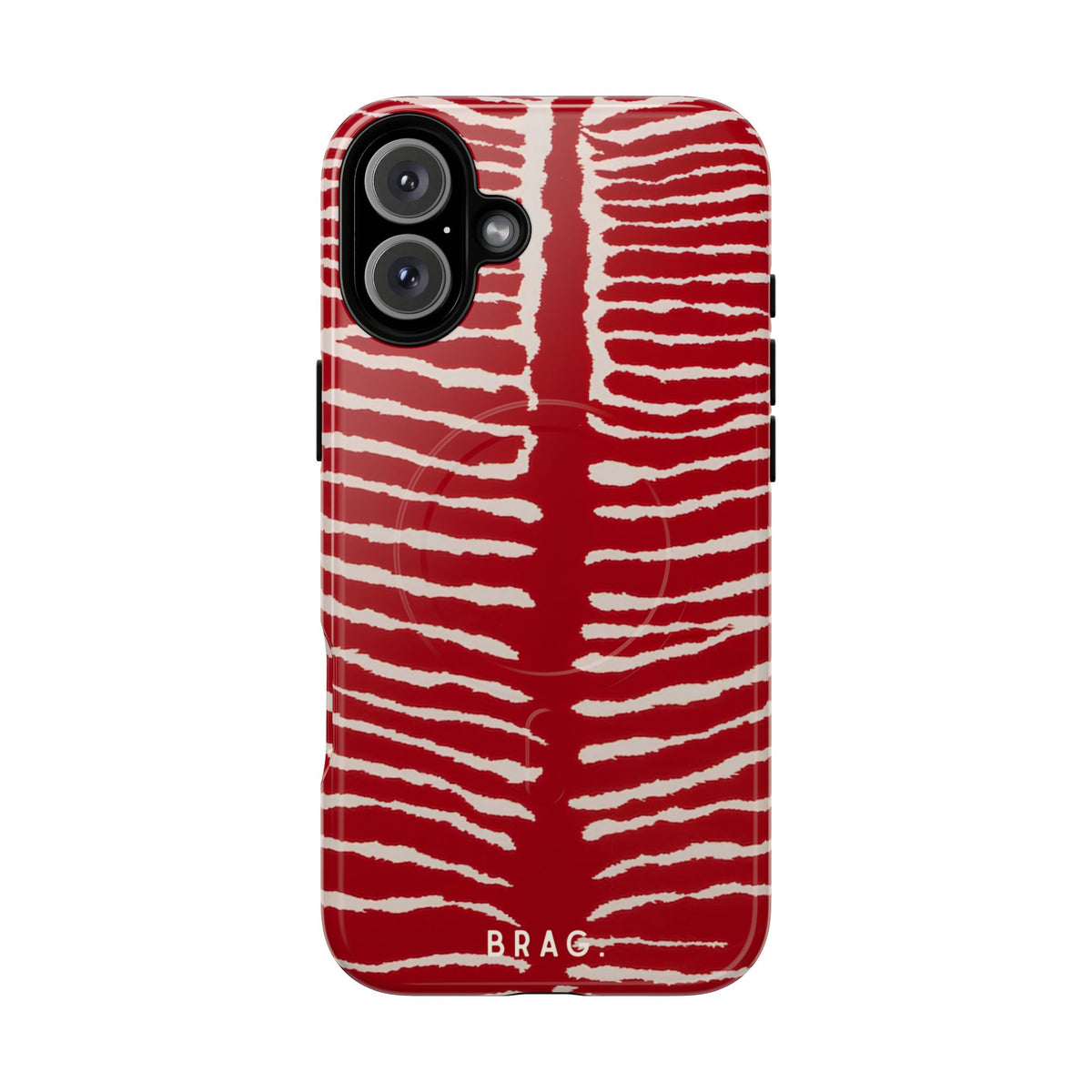 Striped Heat MagSafe Tough Phone Case — Magnetic Protective Cover
