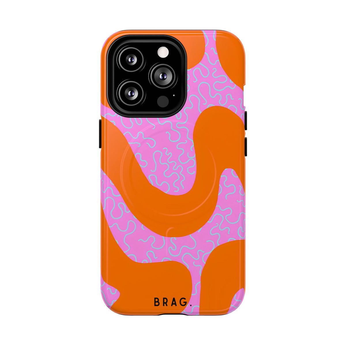 Coral Kiss MagSafe Tough Phone Case — Magnetic Protective Cover