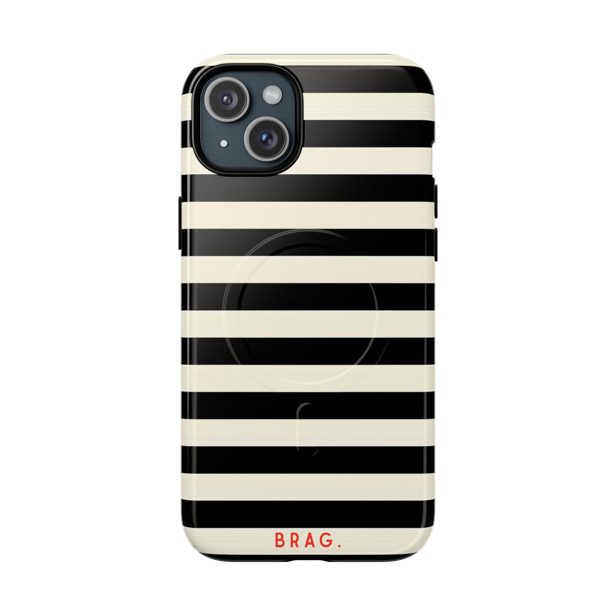 High Black MagSafe Tough Phone Case — Magnetic Protective Cover