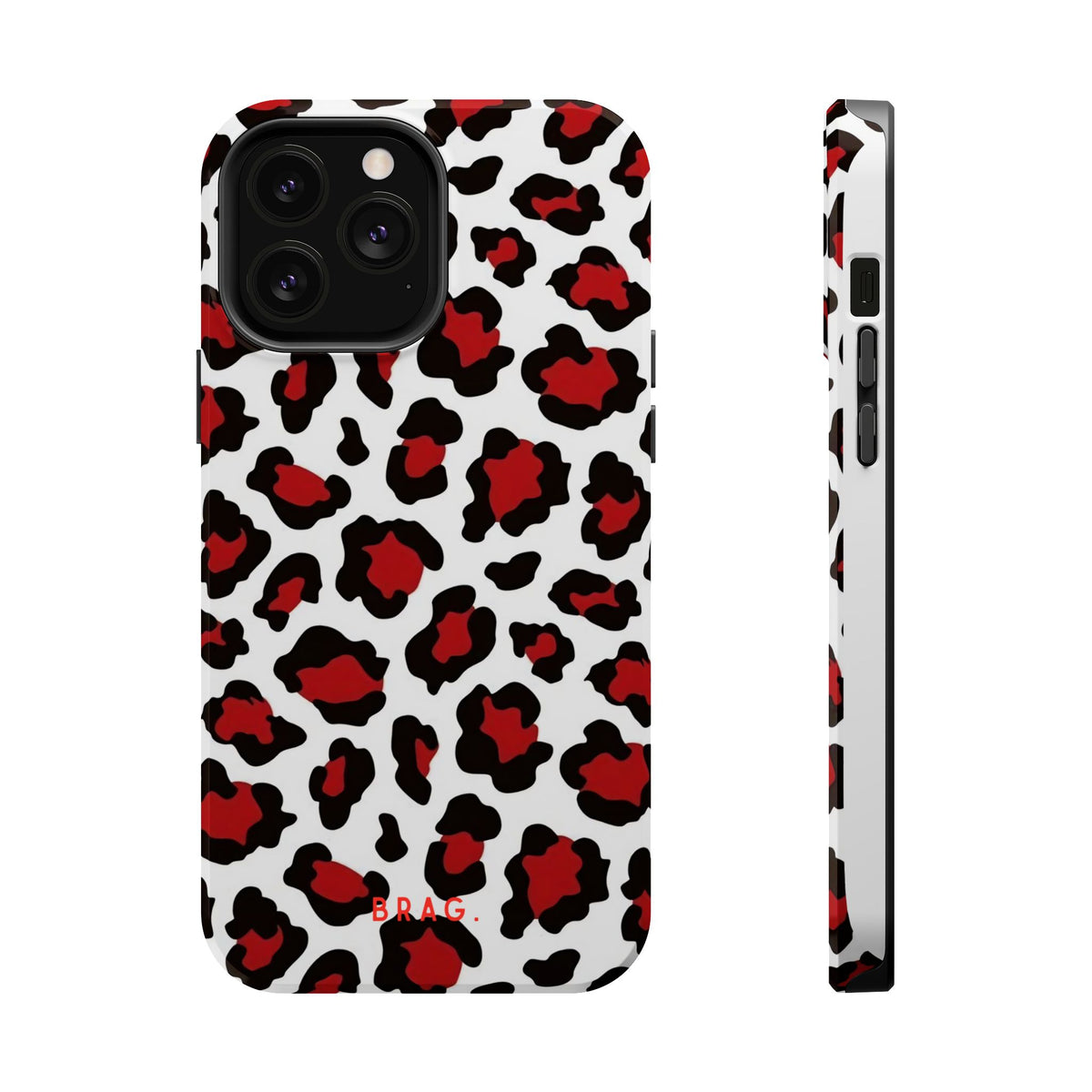 Leopard Kiss Magnetic Impact-Resistant Phone Case