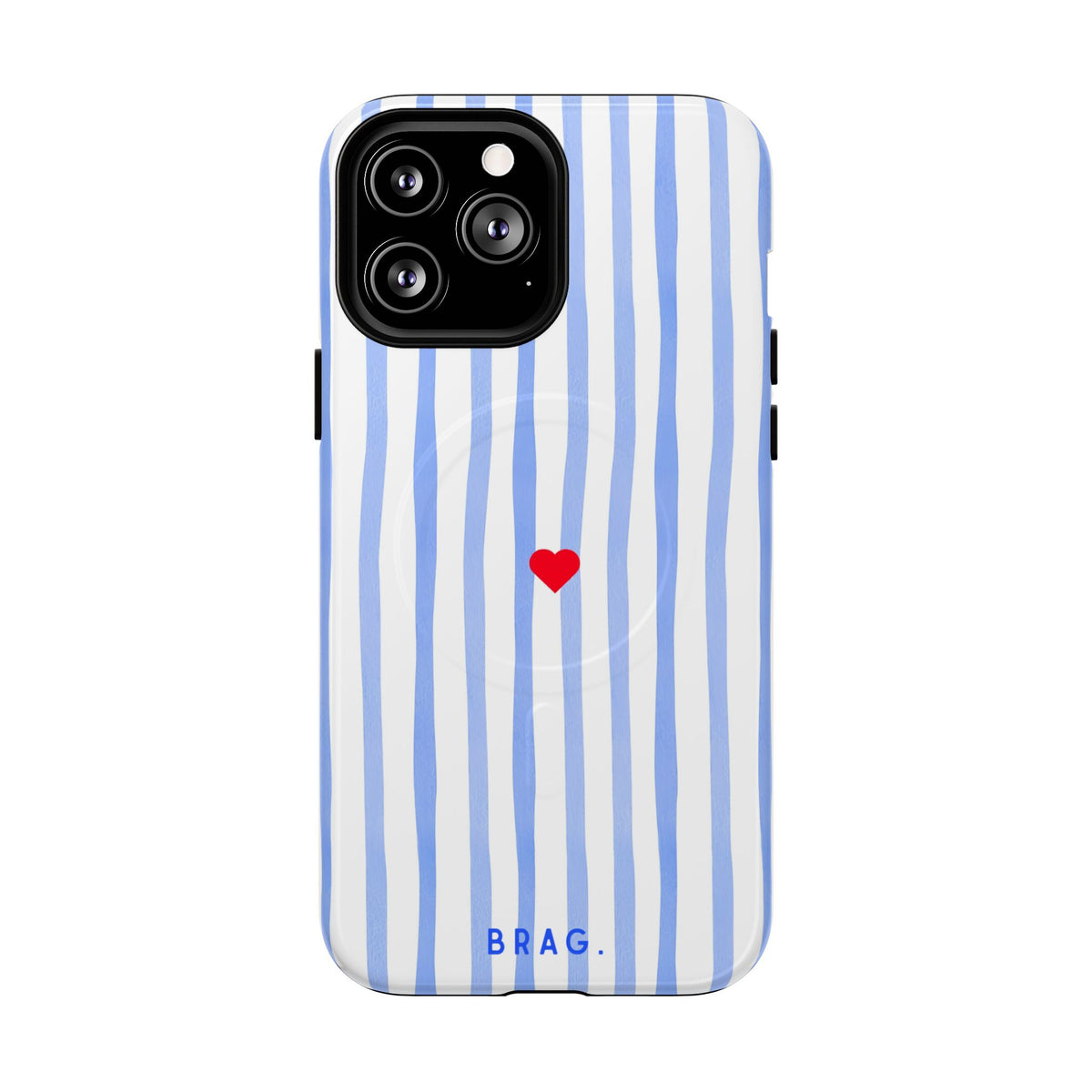 Blue Heart MagSafe Tough Phone Case — Magnetic Protective Cover