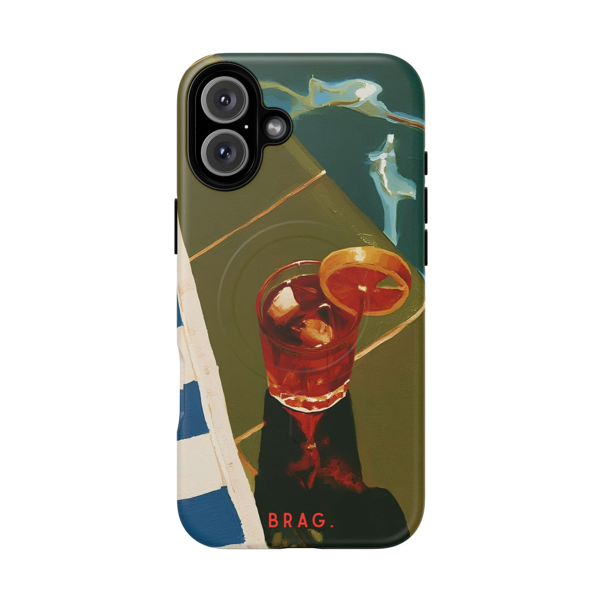 Aperol Hour MagSafe Tough Phone Case — Magnetic Protective Cover