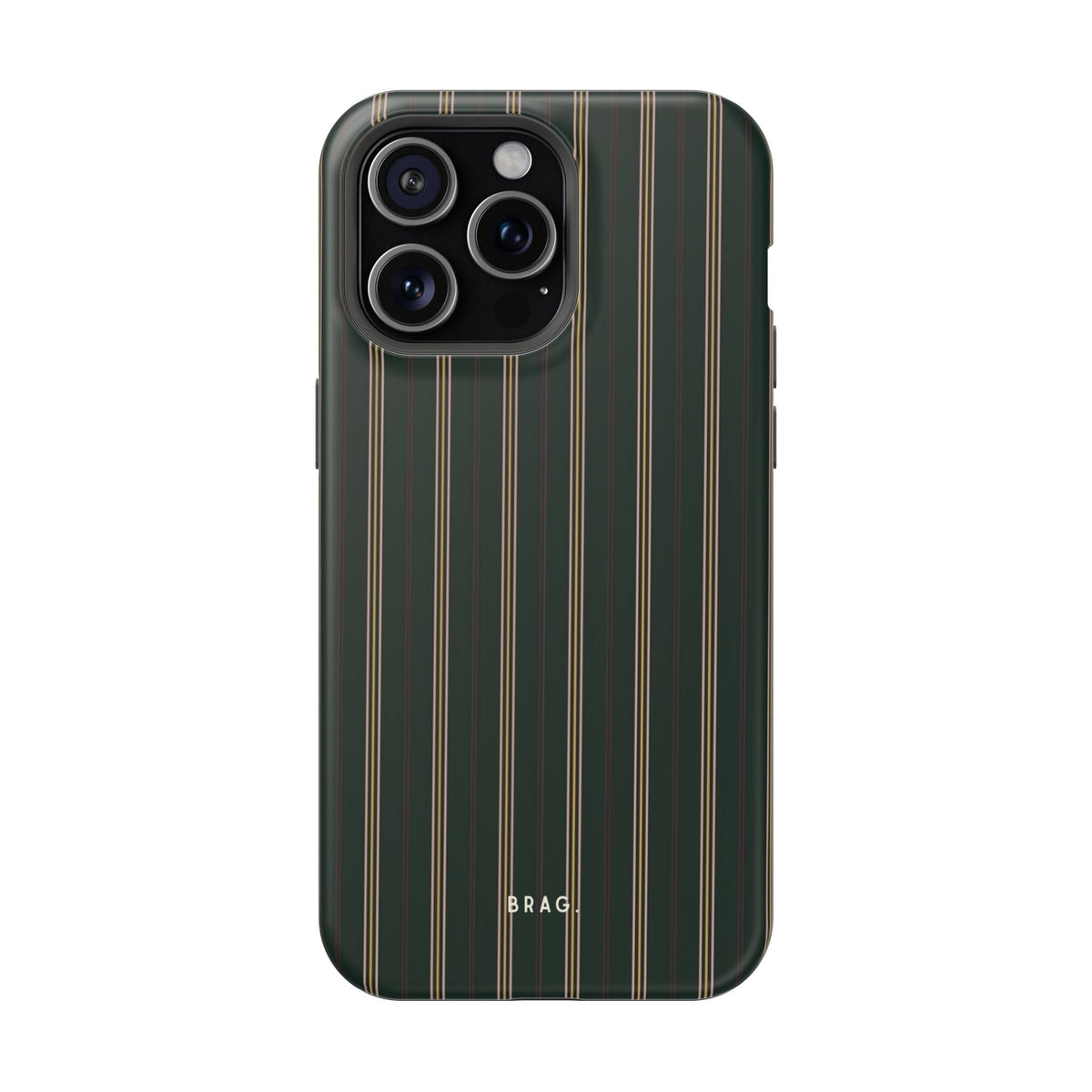 Vintage Pinstripe Magnetic Impact-Resistant Phone Case