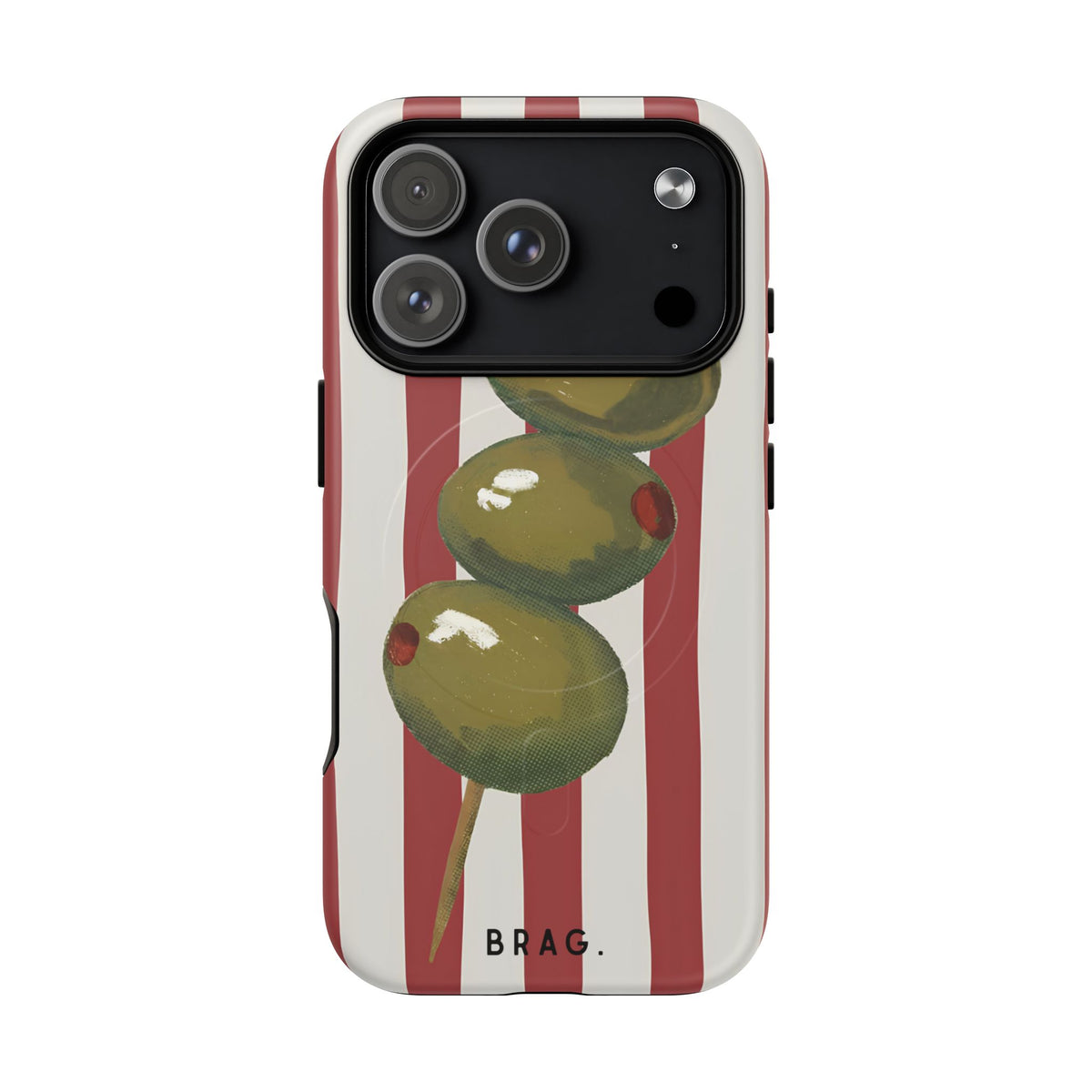 Olive Hour MagSafe Tough Phone Case — Magnetic Protective Cover