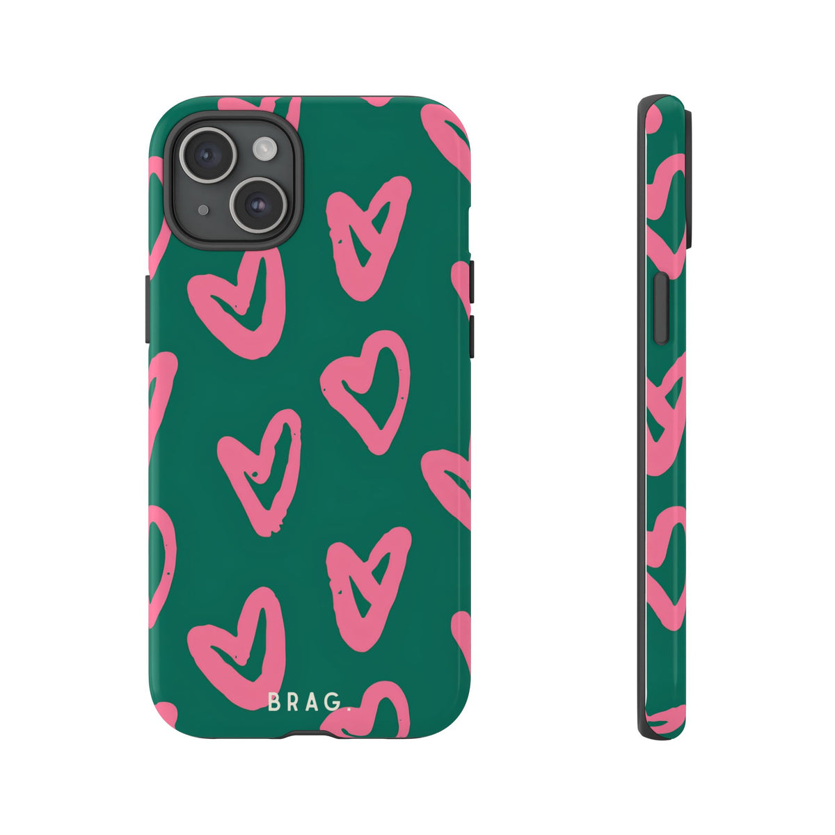 Sweetheart Tough Phone Case – Shockproof Protective iPhone Cover