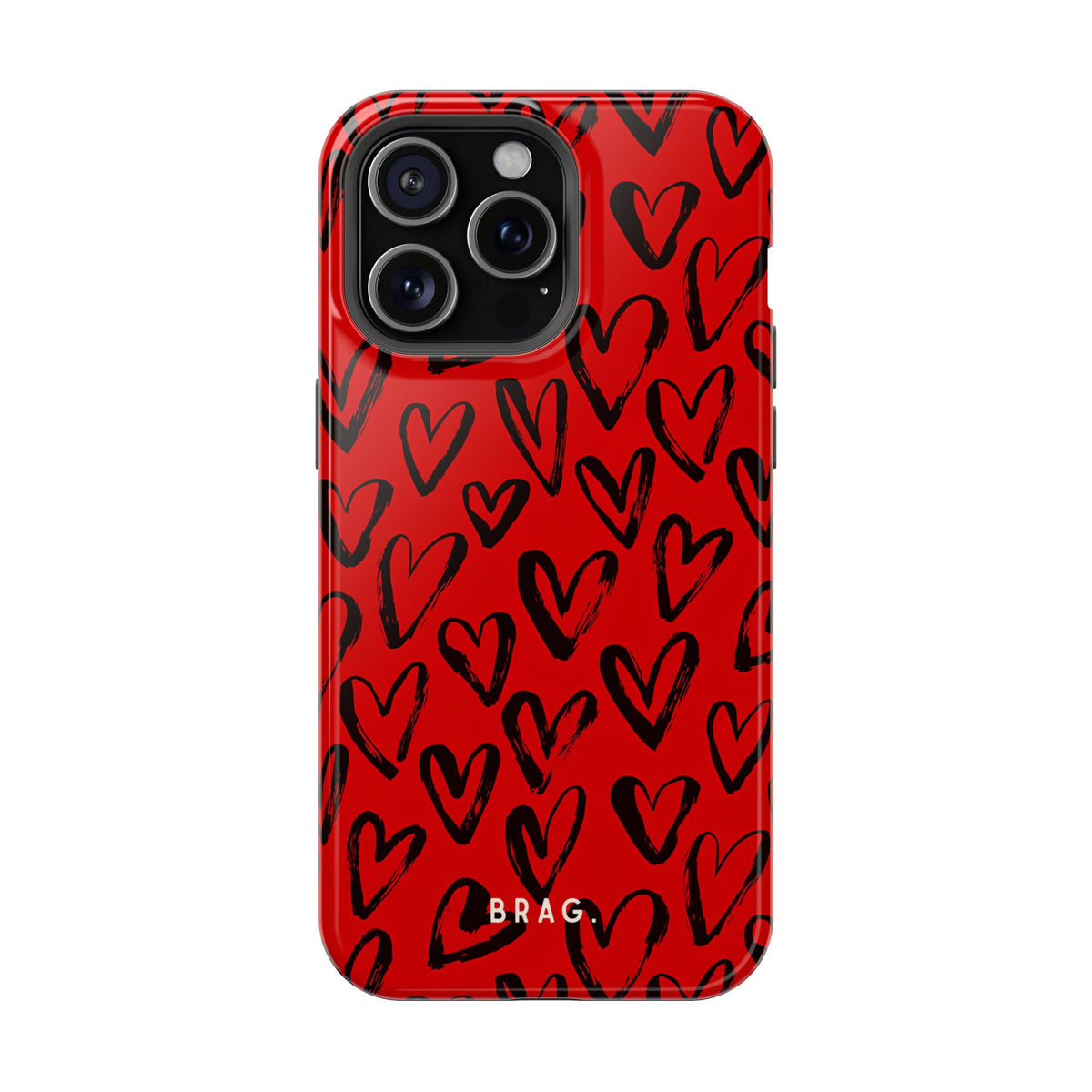 Fire heart Magnetic Impact-Resistant Phone Case