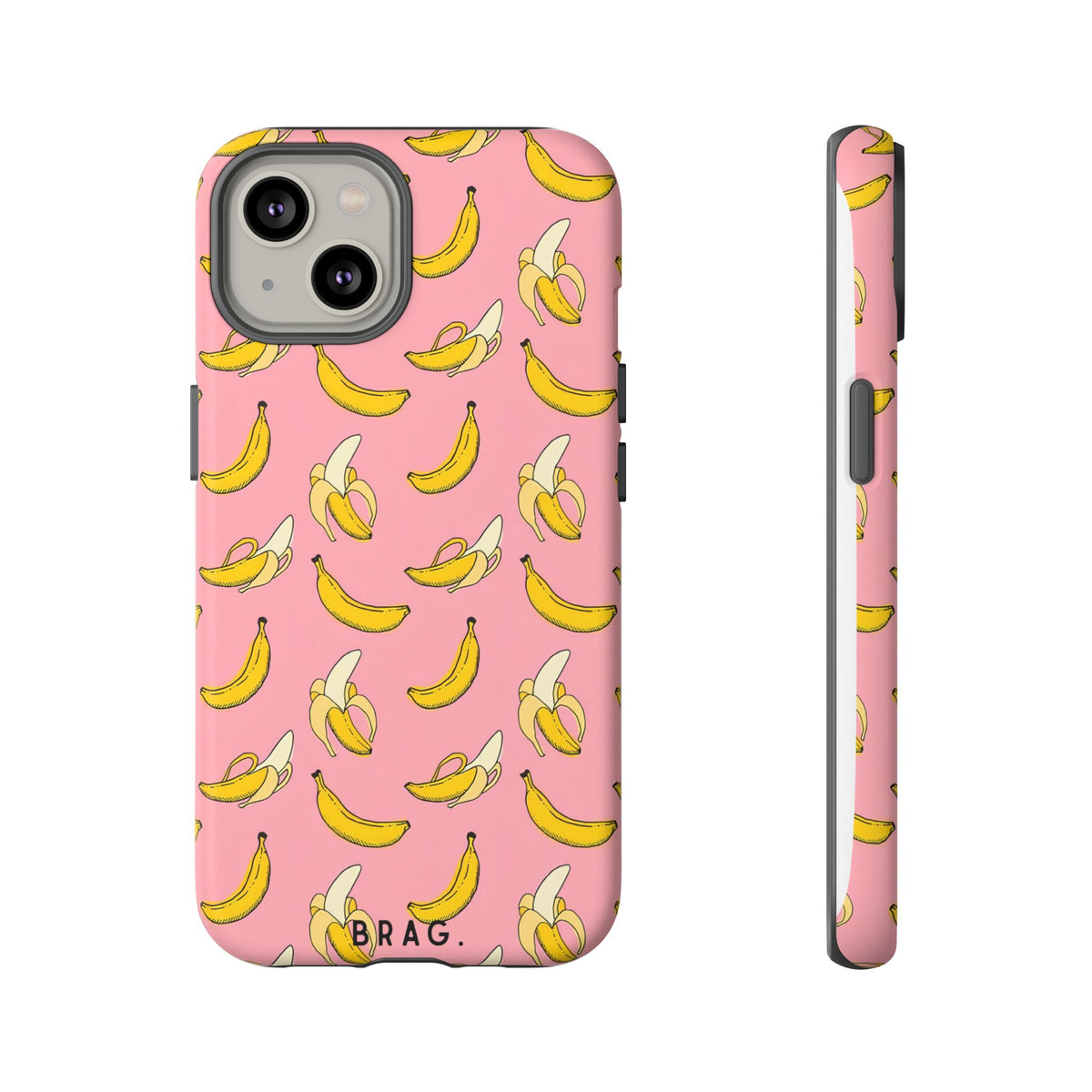 Banana Blush Tough Phone Case – Shockproof Protective iPhone Cover