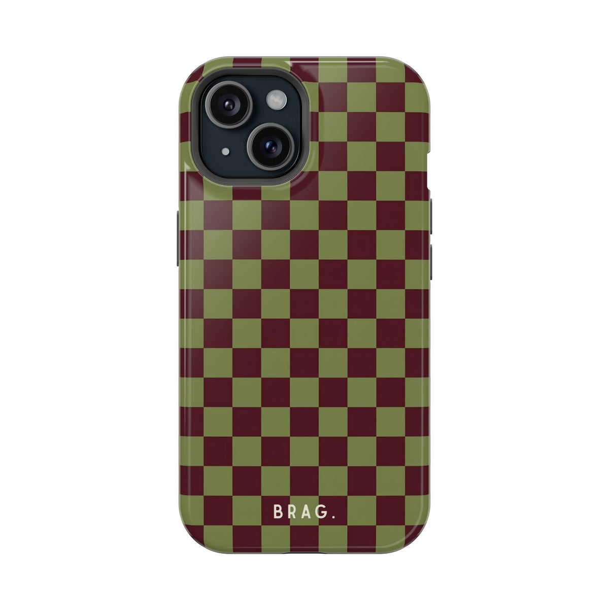 Lucky Check Magnetic Impact-Resistant Phone Case