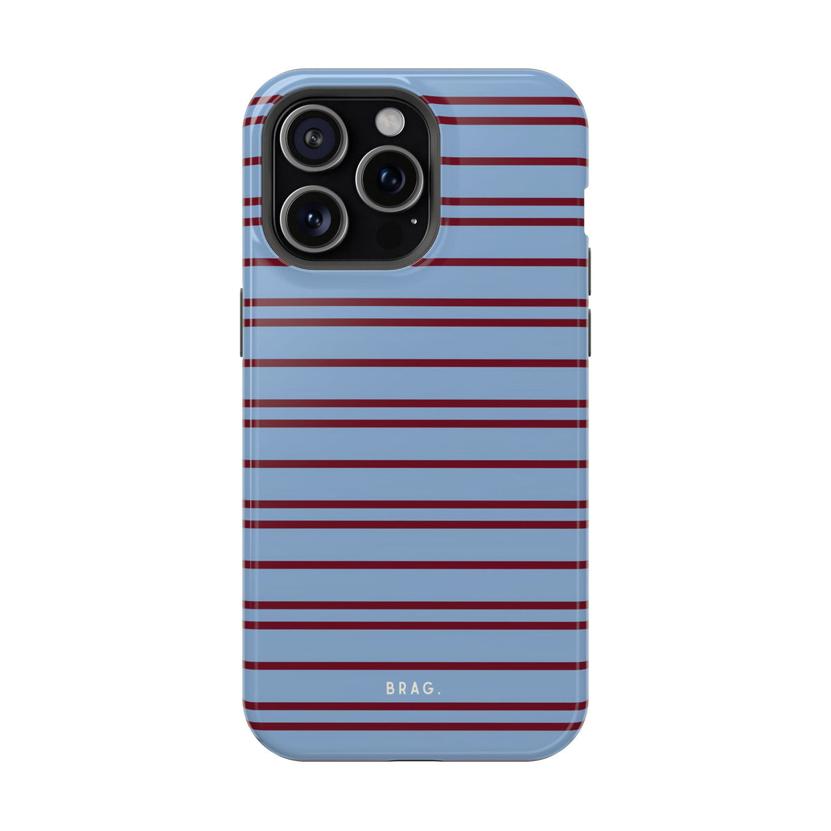 Nautical Stripe Magnetic Impact-Resistant Phone Case