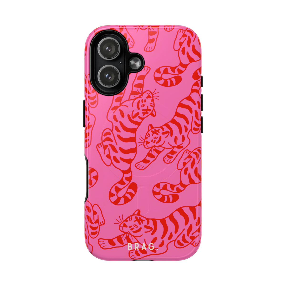 Tiger Lily MagSafe Tough Phone Case — Magnetic Protective Cover