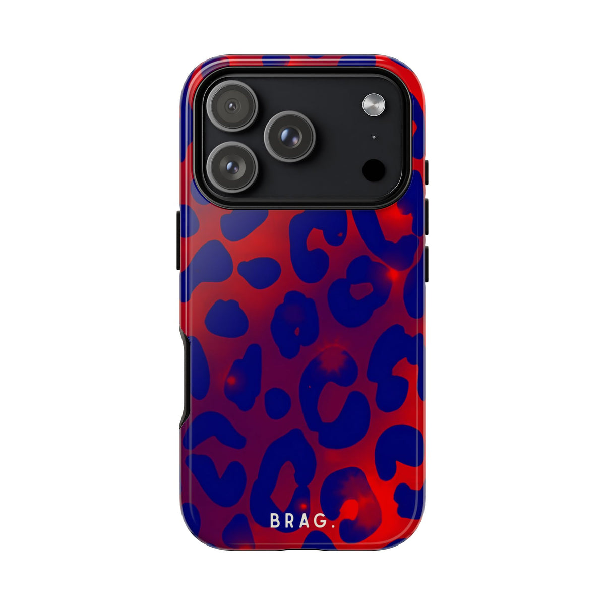 Electric Blue Tough Phone Case – Shockproof Protective iPhone Cover